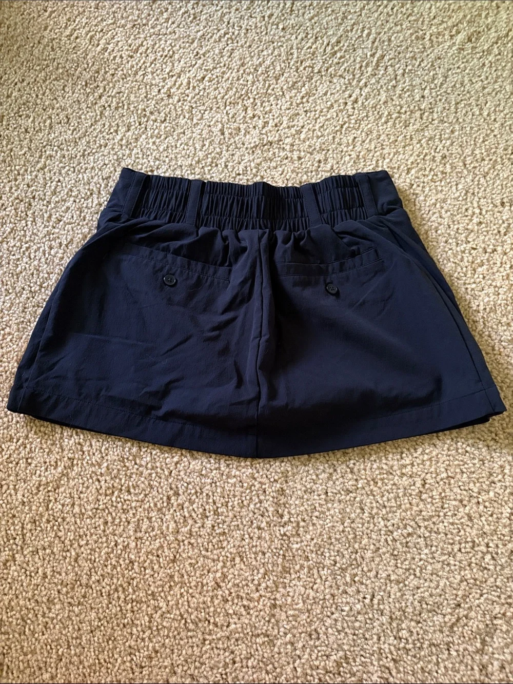 ALO Yoga Fan Club Mini Skirt, Black. Small